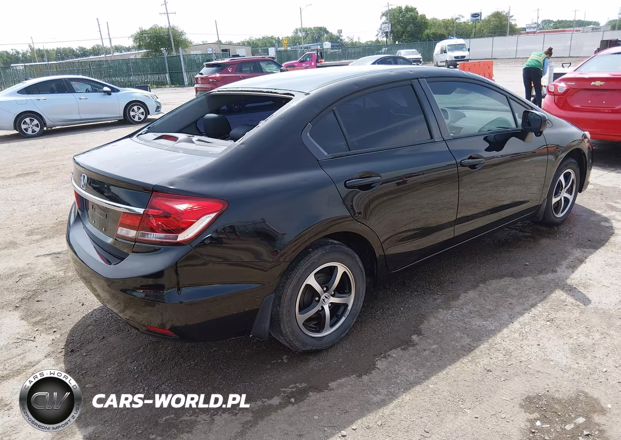 2015 Honda Civic Se VIN:19XFB2F70FE071106 - 4