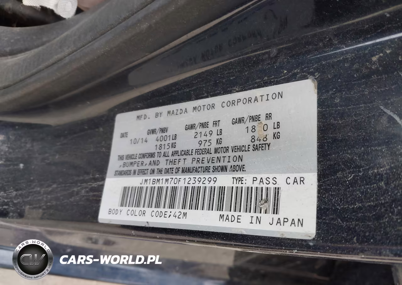2015 Mazda Mazda3 I Grand Touring VIN:JM1BM1M70F1239299 - 9