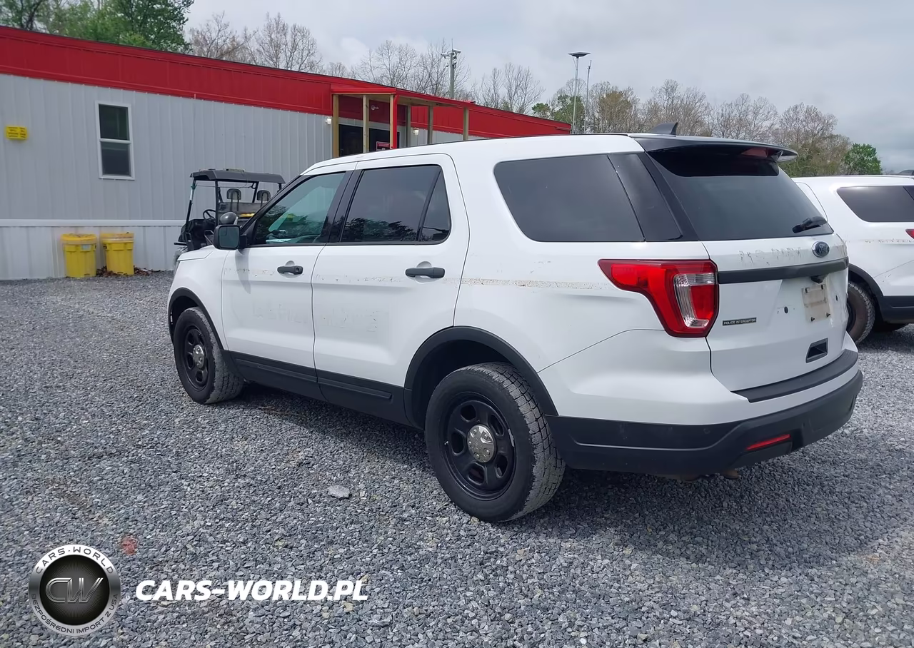 2018 Ford Police Interceptor Utility VIN:1FM5K8AR1JGC35331 - 3