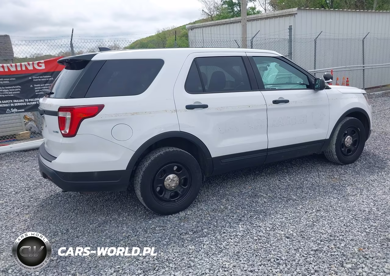 2018 Ford Police Interceptor Utility VIN:1FM5K8AR1JGC35331 - 4