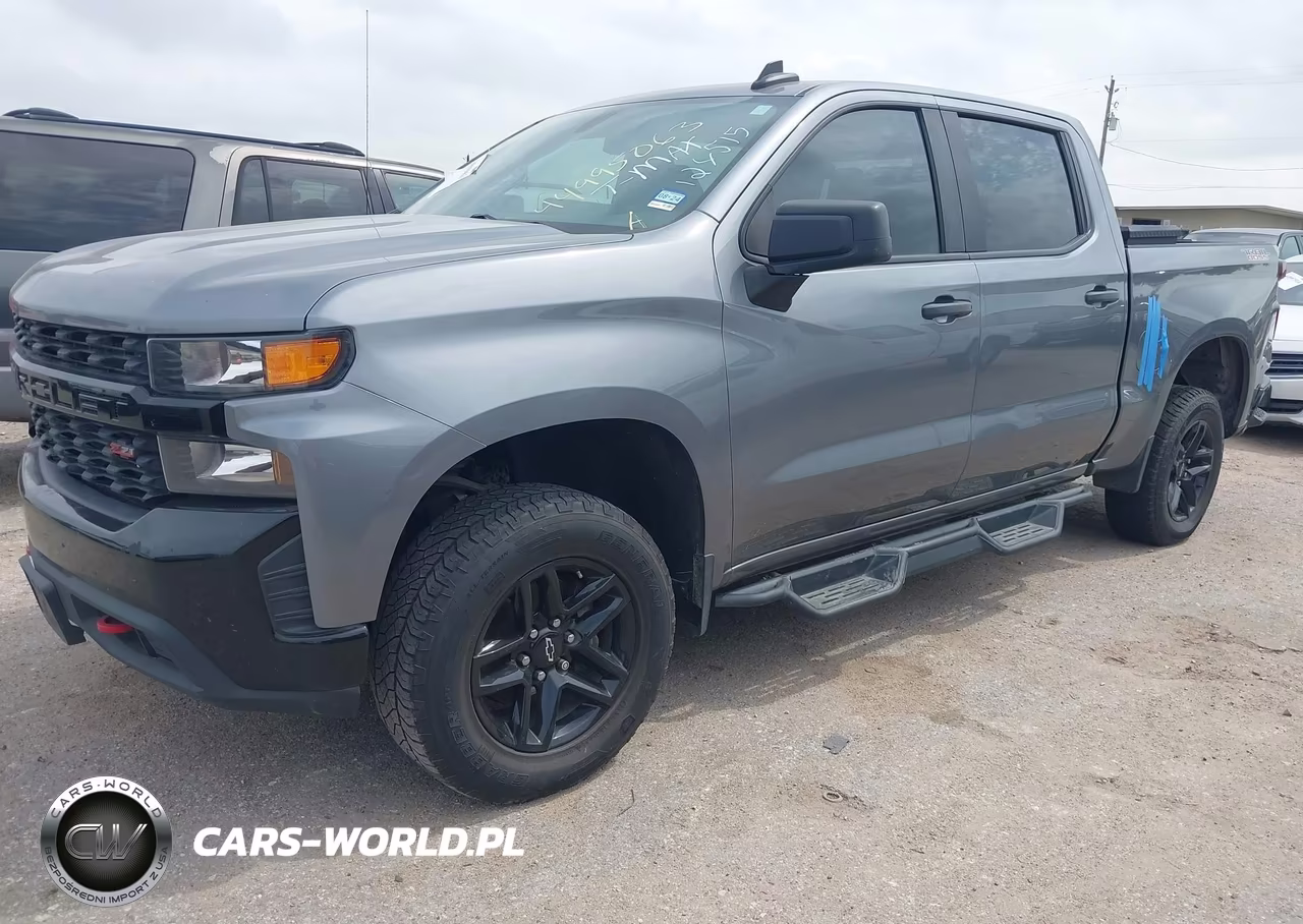 2022 Chevrolet Silverado 1500 Ltd 4Wd Short Bed Custom Trail Boss VIN:3GCPYCEK7NG124515 - 2