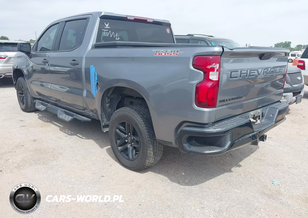 2022 Chevrolet Silverado 1500 Ltd 4Wd Short Bed Custom Trail Boss VIN:3GCPYCEK7NG124515 - 3