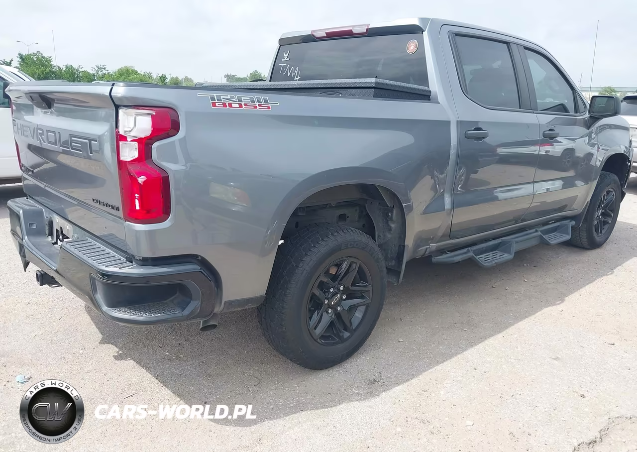 2022 Chevrolet Silverado 1500 Ltd 4Wd Short Bed Custom Trail Boss VIN:3GCPYCEK7NG124515 - 4