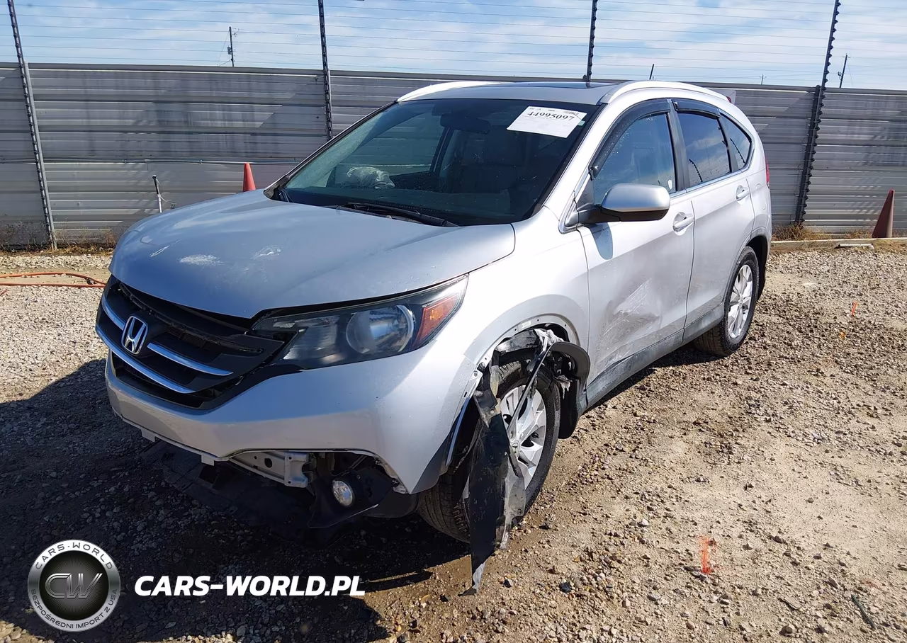 2013 Honda Cr-V Ex-L VIN:5J6RM3H72DL026662 - 2