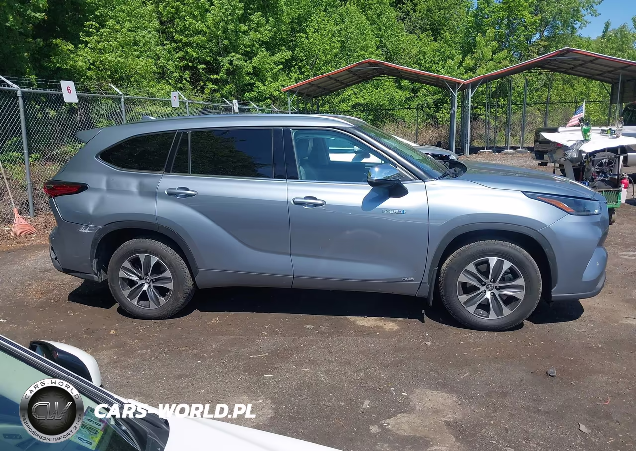 2021 Toyota Highlander Hybrid Xle VIN:5TDGBRCH3MS039490 - 13