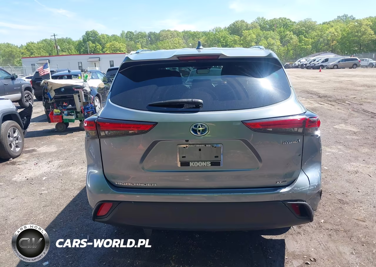 2021 Toyota Highlander Hybrid Xle VIN:5TDGBRCH3MS039490 - 16