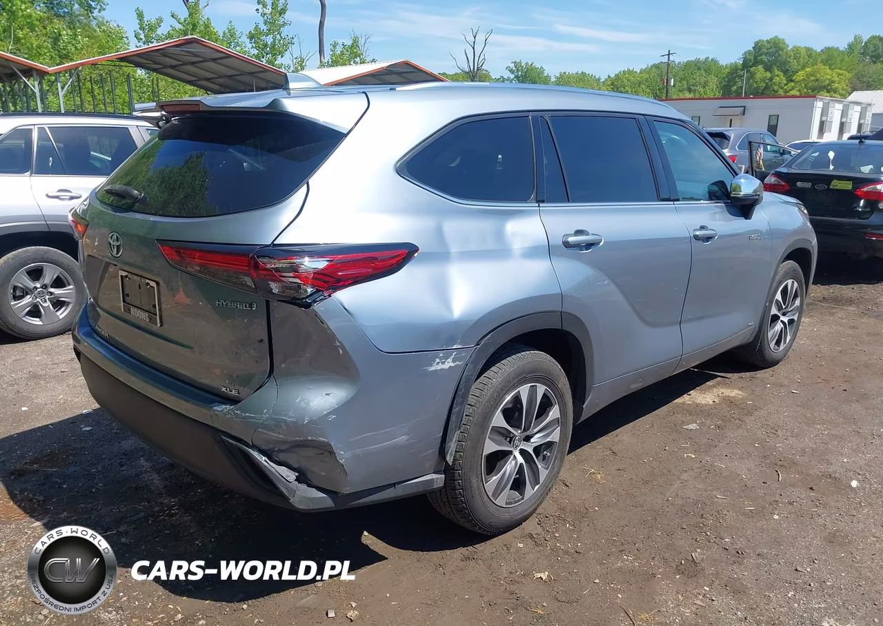 2021 Toyota Highlander Hybrid Xle VIN:5TDGBRCH3MS039490 - 4