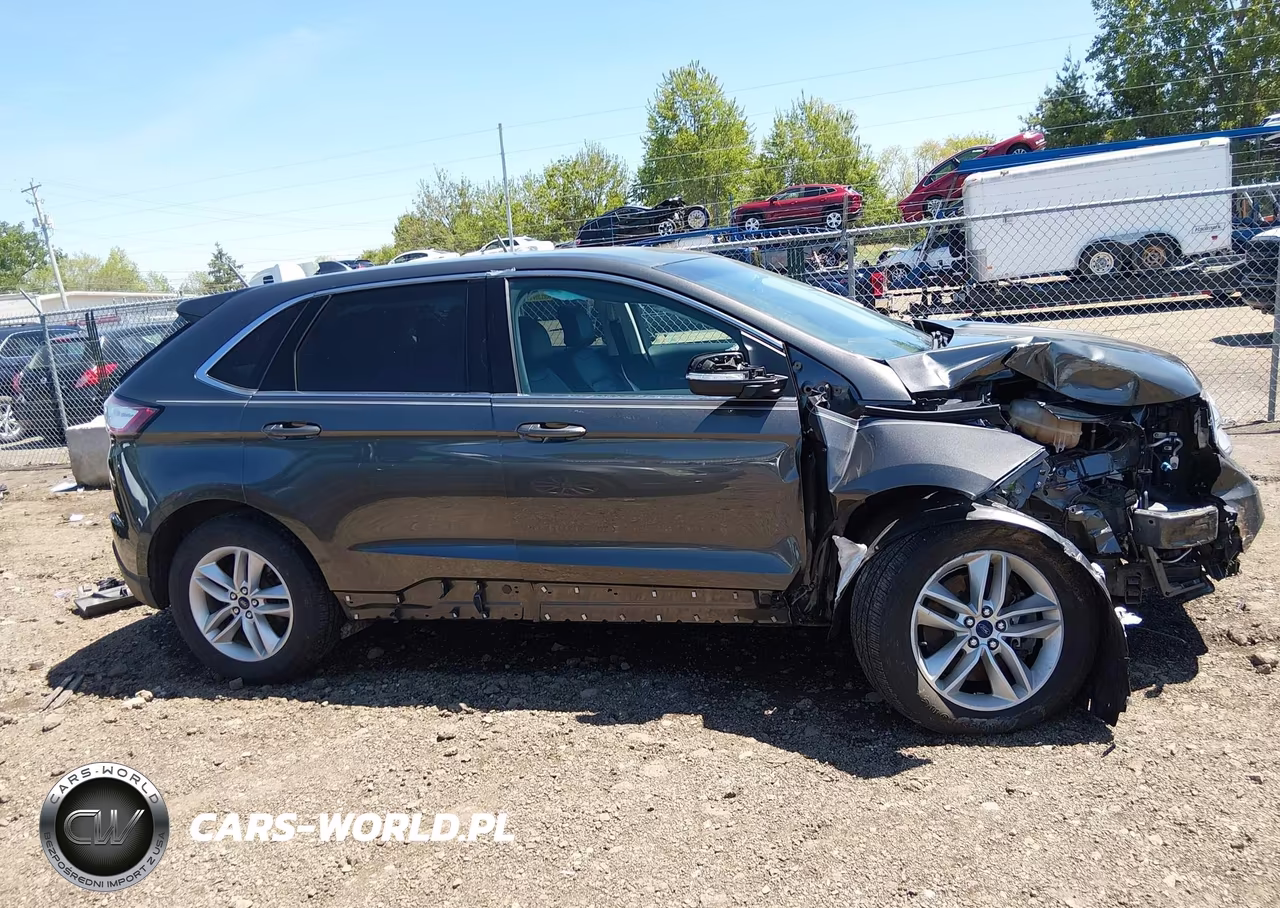 2017 Ford Edge Sel VIN:2FMPK4J97HBB88082 - 14