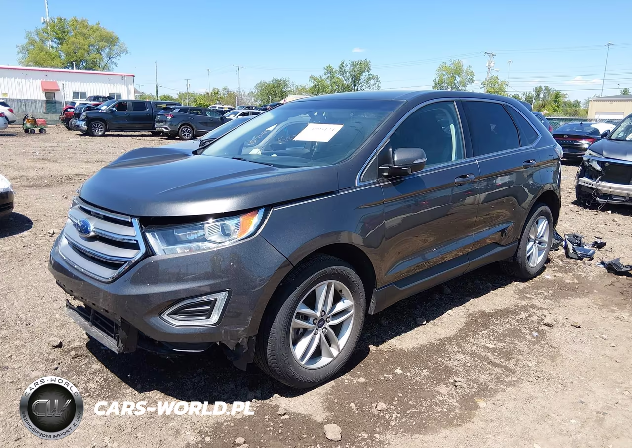 2017 Ford Edge Sel VIN:2FMPK4J97HBB88082 - 2
