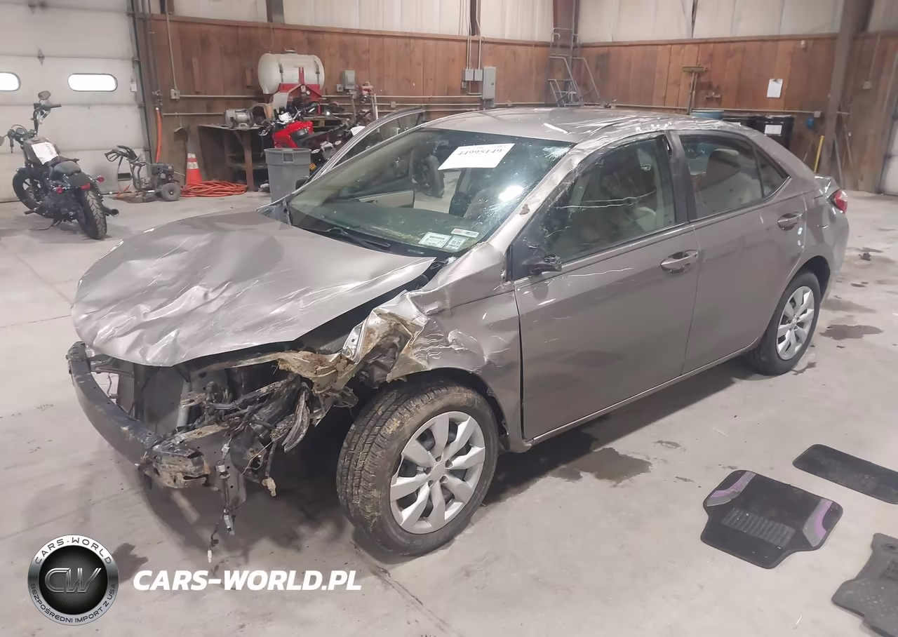 2016 Toyota Corolla Le VIN:2T1BURHE1GC590758 - 2