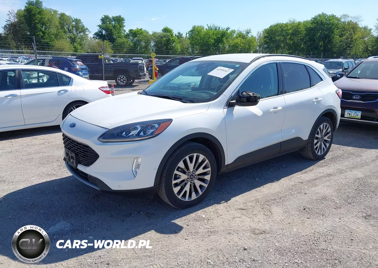 2021 Ford Escape Titanium VIN:1FMCU9J9XMUA12394 - 2