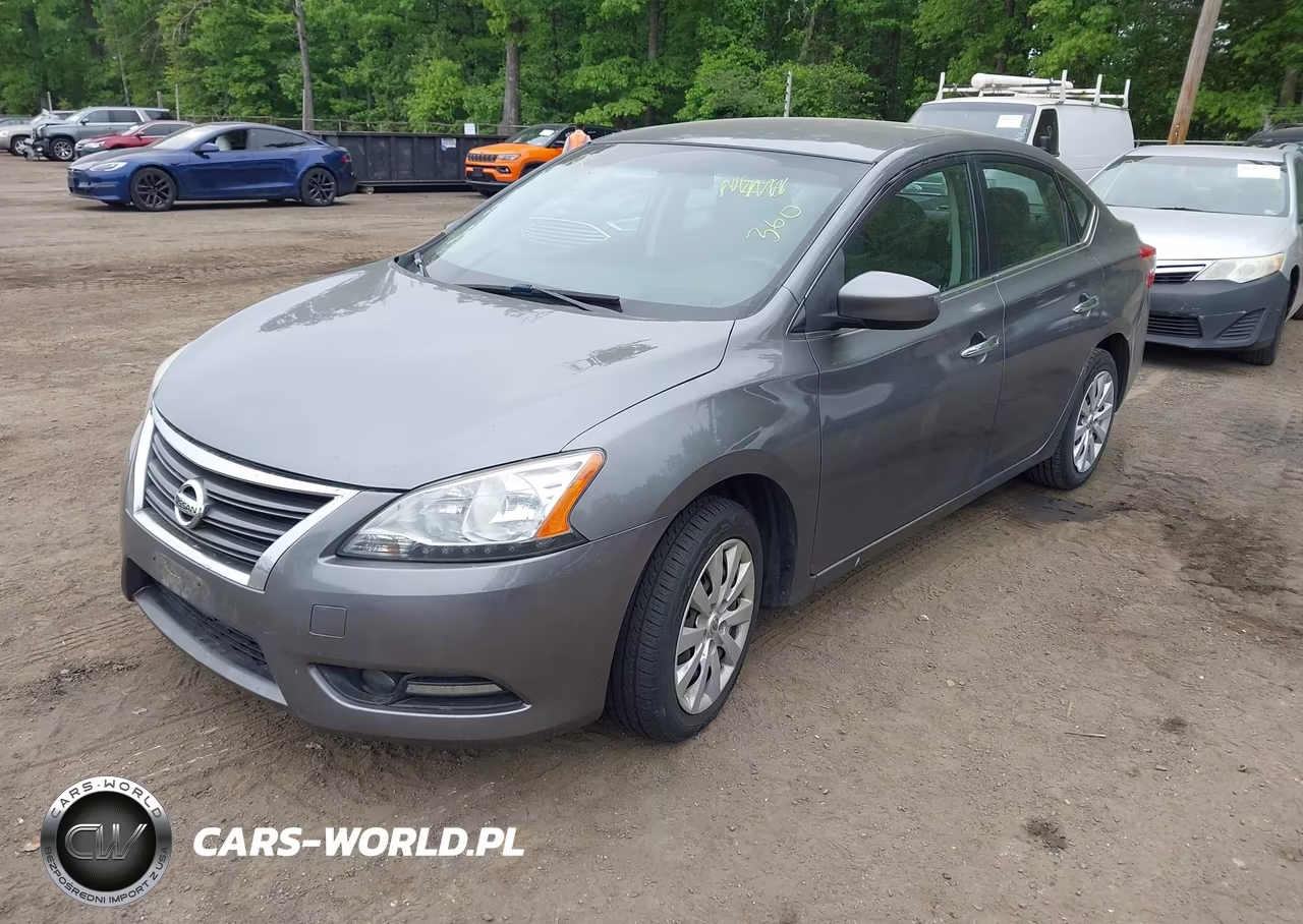 2015 Nissan Sentra Sv VIN:3N1AB7AP9FY303816 - 2