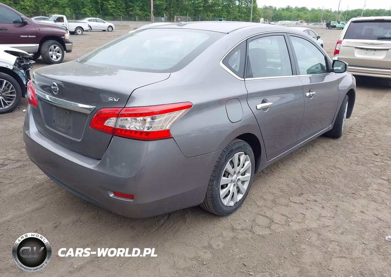 2015 Nissan Sentra Sv VIN:3N1AB7AP9FY303816 - 4