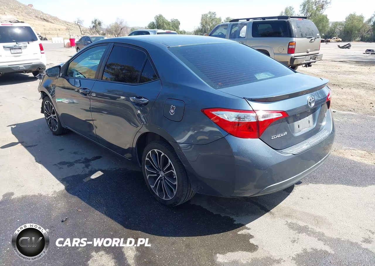 2015 Toyota Corolla S Plus VIN:5YFBURHE7FP200812 - 3