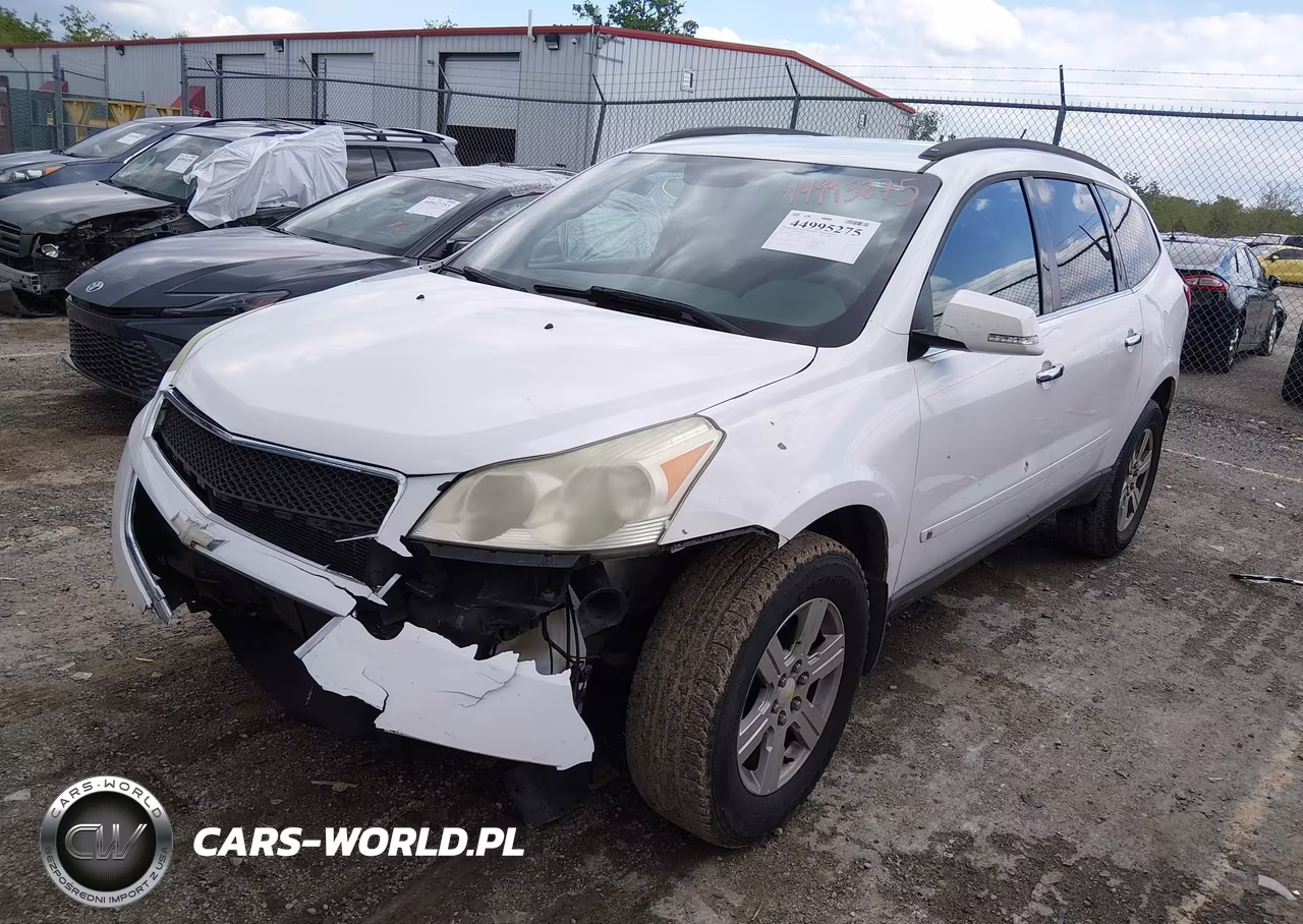 2010 Chevrolet Traverse Lt VIN:1GNLRFED3AS109678 - 2