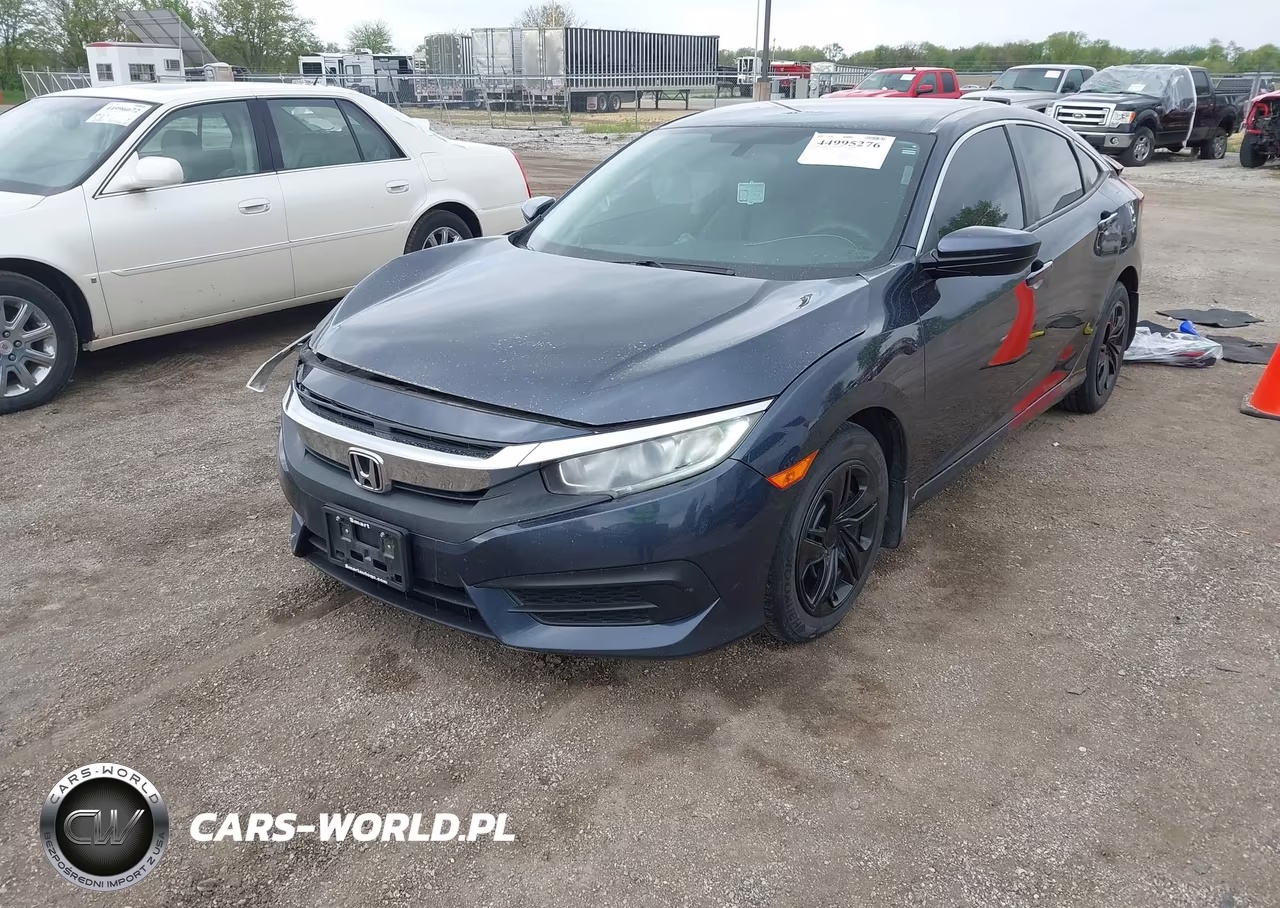 2018 Honda Civic Lx VIN:19XFC2F53JE023748 - 2