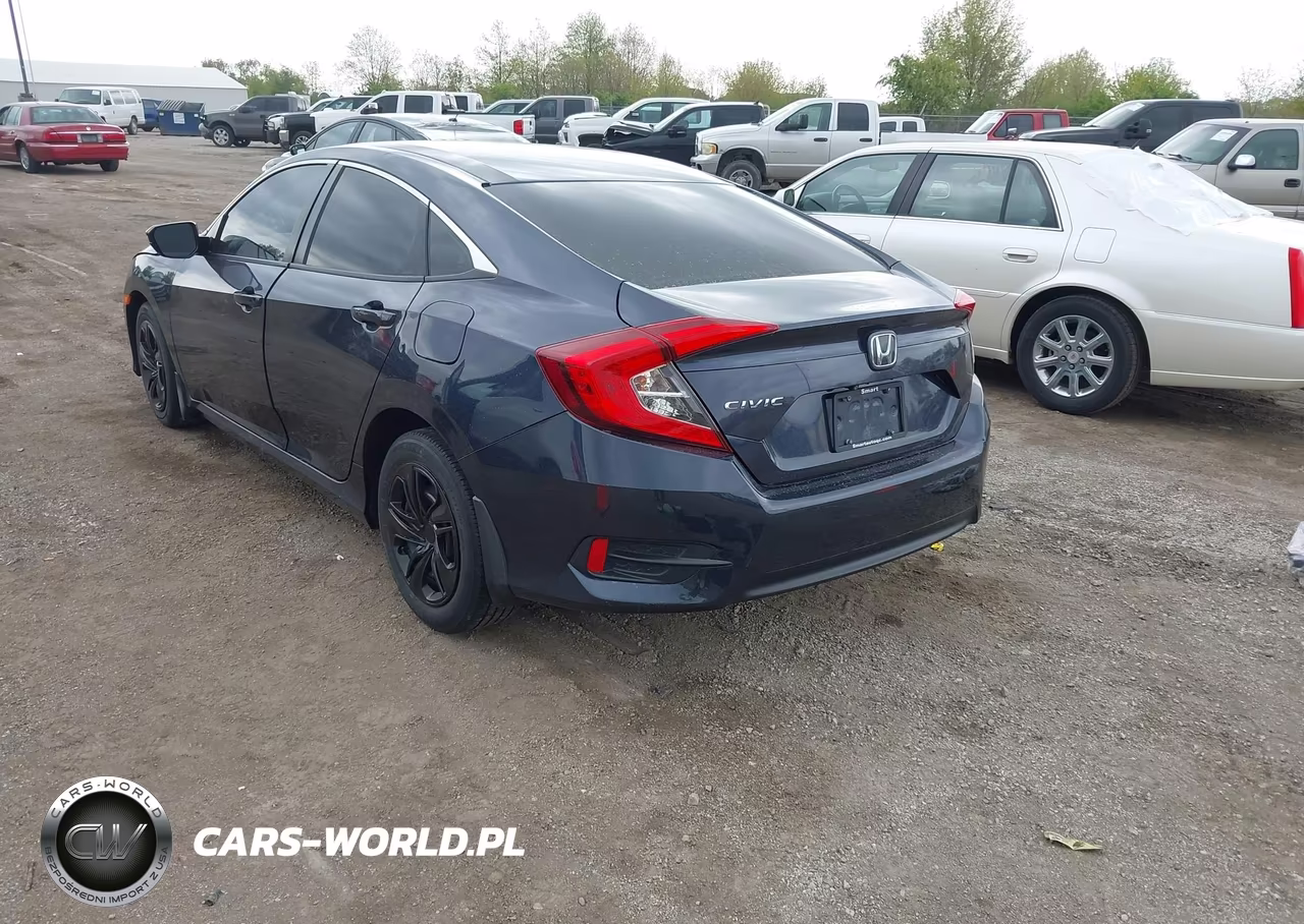 2018 Honda Civic Lx VIN:19XFC2F53JE023748 - 3