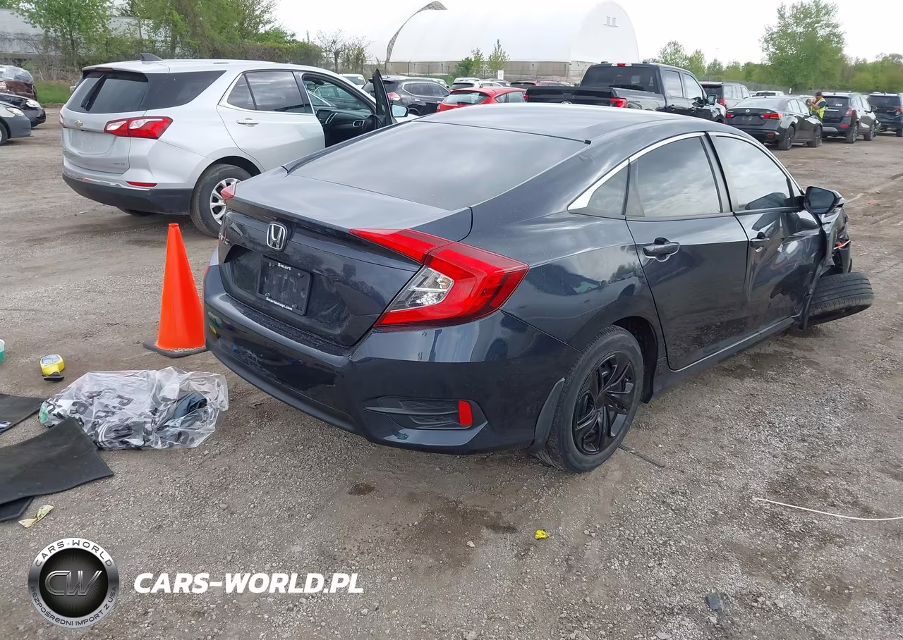 2018 Honda Civic Lx VIN:19XFC2F53JE023748 - 4