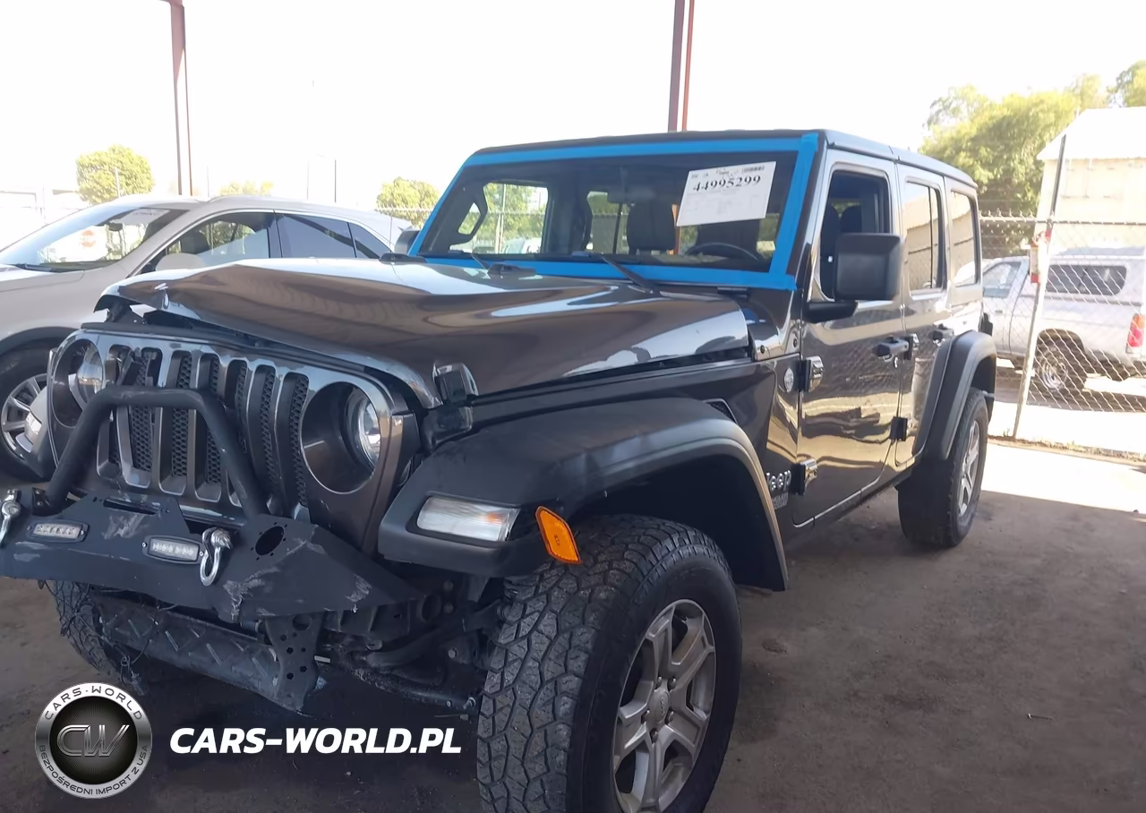 2020 Jeep Wrangler Unlimited Sport S 4X4 VIN:1C4HJXDG3LW267523 - 2