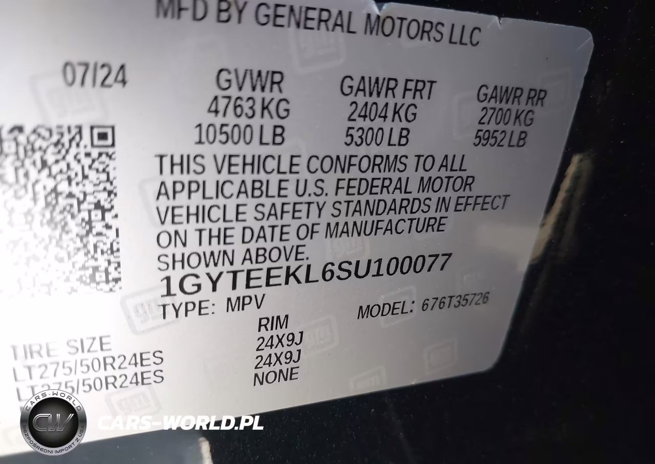 2025 Cadillac Escalade Iq Sport 1 Awd VIN:1GYTEEKL6SU100077 - 8