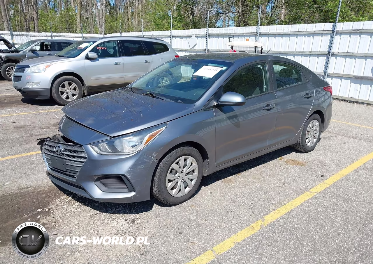 2018 Hyundai Accent Se VIN:3KPC24A34JE020672 - 2