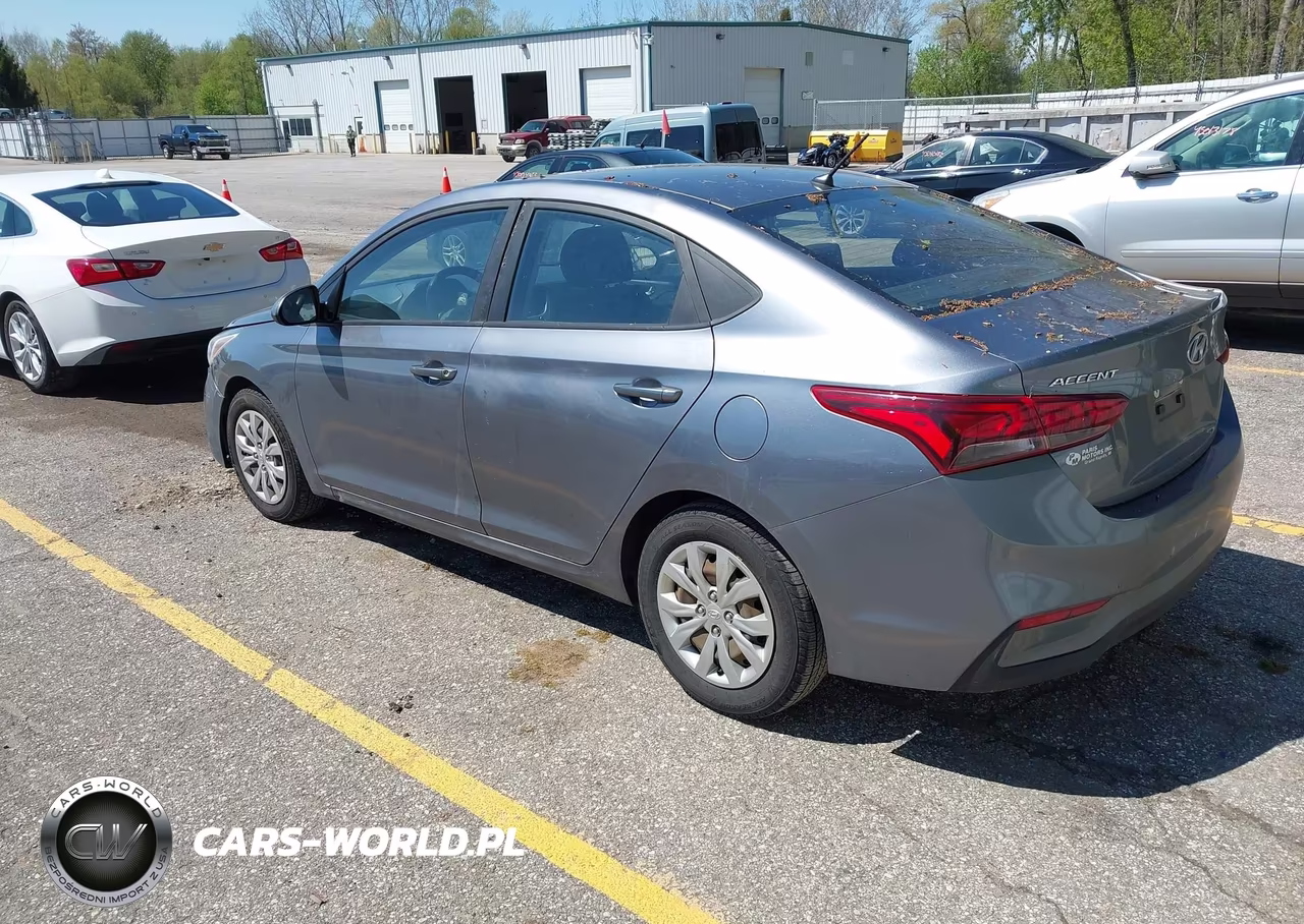 2018 Hyundai Accent Se VIN:3KPC24A34JE020672 - 3