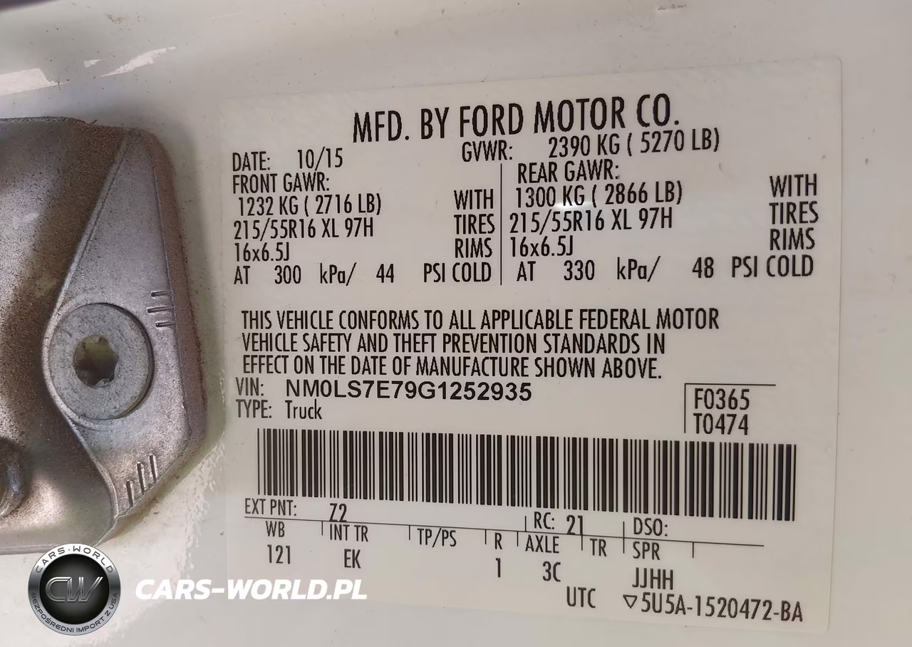 2016 Ford Transit Connect Xl VIN:NM0LS7E79G1252935 - 9