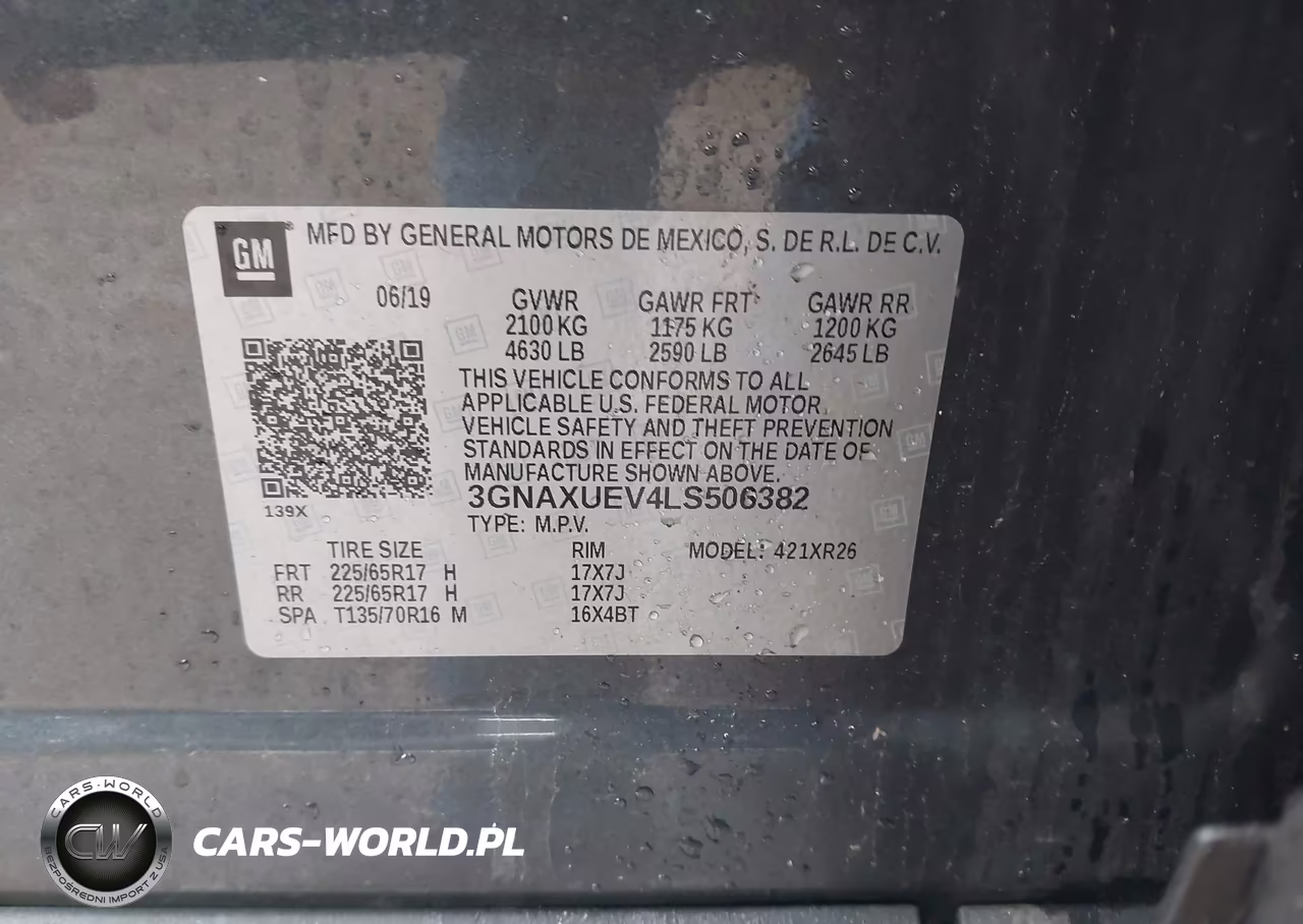 2020 Chevrolet Equinox Awd Lt 1.5L Turbo VIN:3GNAXUEV4LS506382 - 9