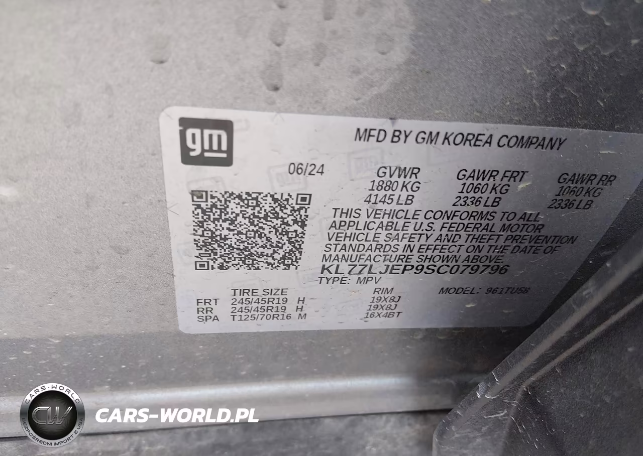 2025 Chevrolet Trax Fwd 2Rs VIN:KL77LJEP9SC079796 - 9