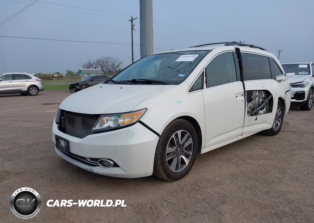2015 Honda Odyssey Touring-Touring Elite VIN:5FNRL5H93FB076398 - 2