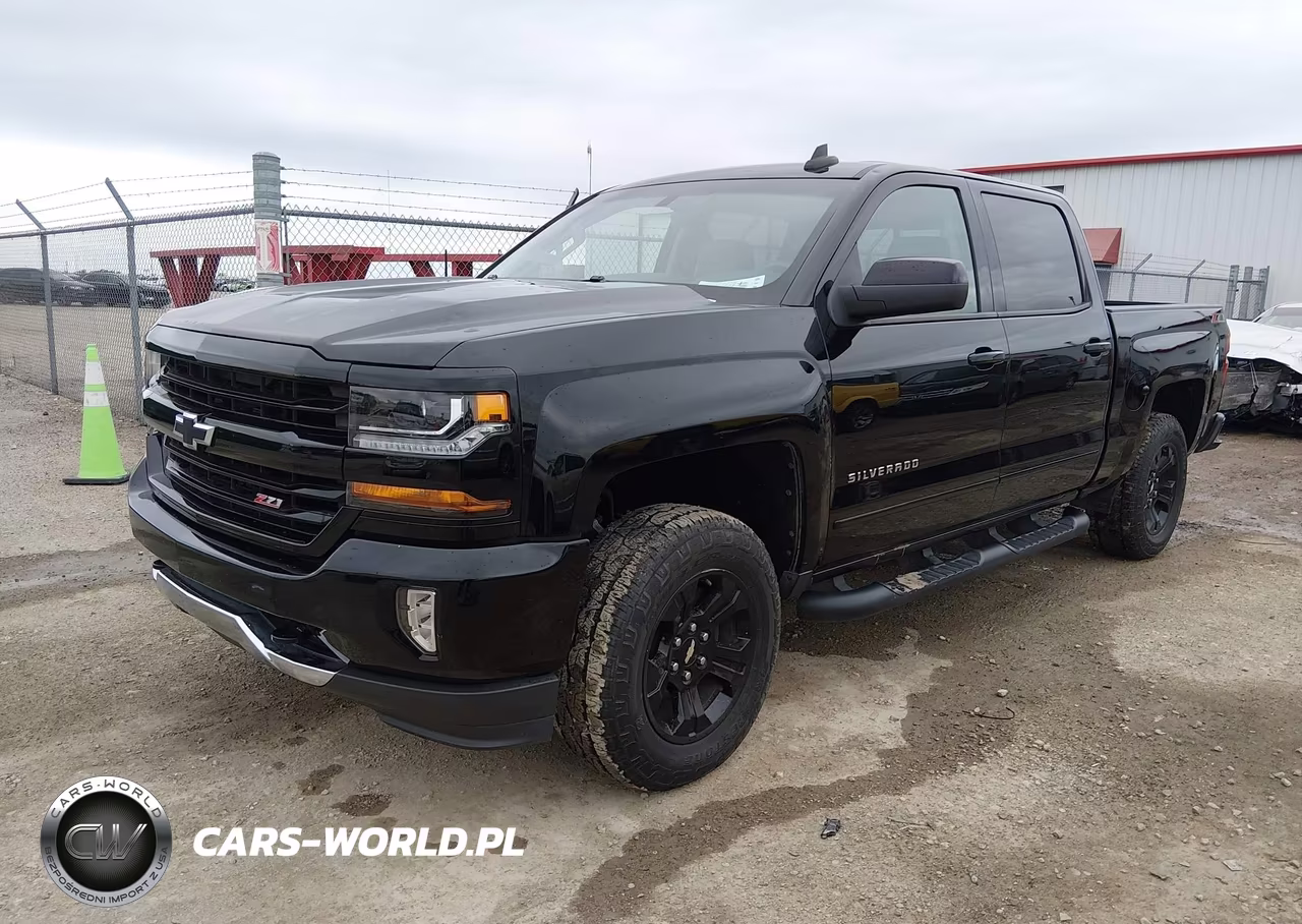 2018 Chevrolet Silverado 1500 2Lt VIN:3GCUKREC4JG344687 - 2