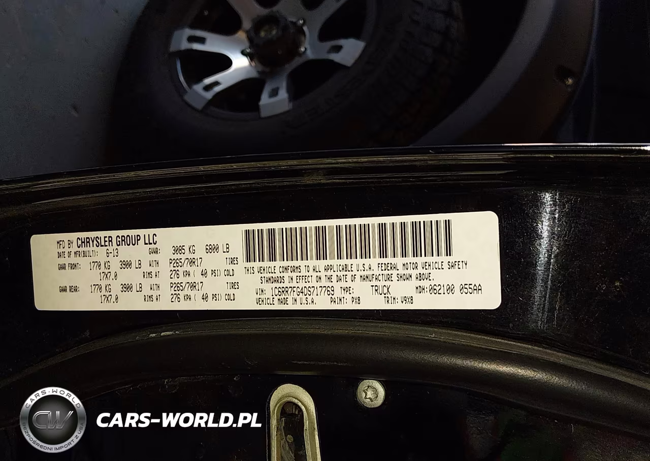 2013 Ram 1500 Tradesman VIN:1C6RR7FG4DS717769 - 9