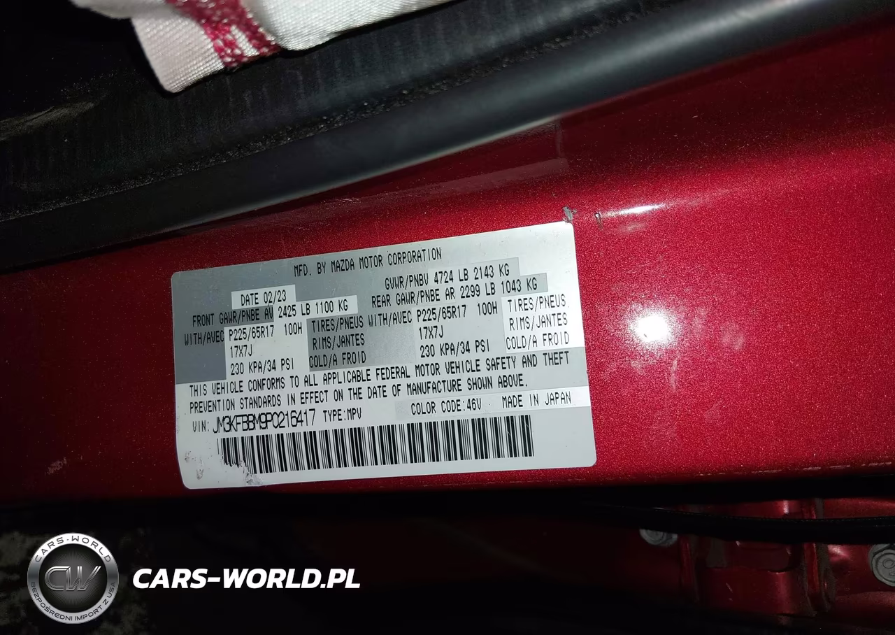 2023 Mazda Cx-5 2.5 S Select VIN:JM3KFBBM9P0216417 - 9