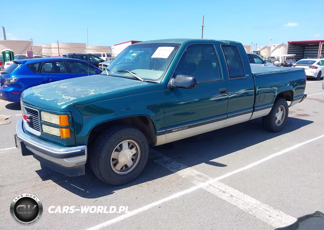 1996 GMC Sierra C1500 VIN:1GTEC19R6TE545521 - 2
