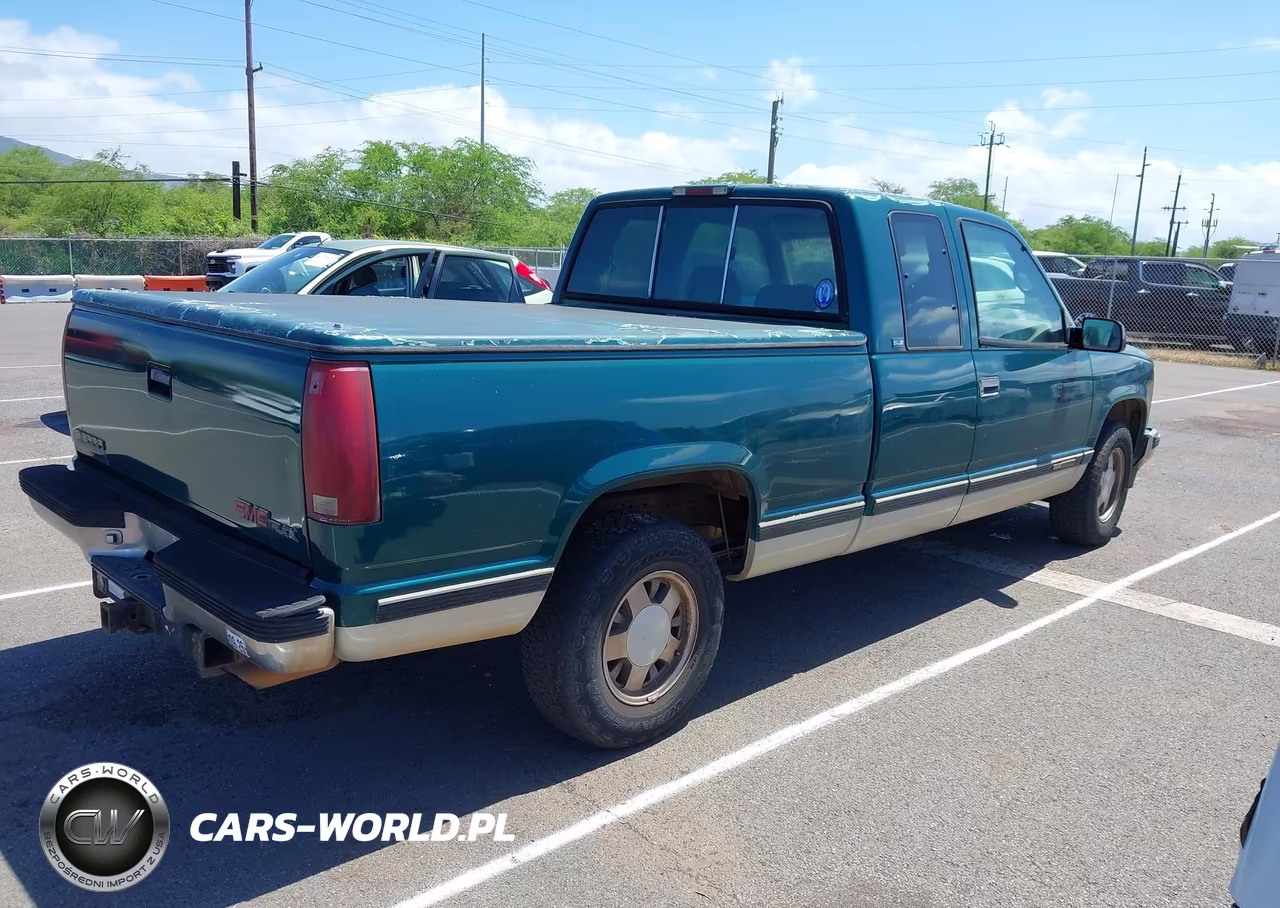 1996 GMC Sierra C1500 VIN:1GTEC19R6TE545521 - 4