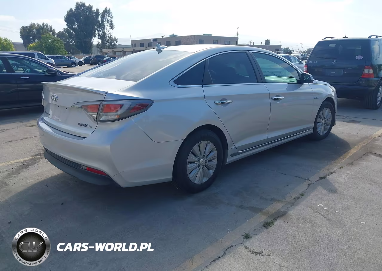 2016 HYUNDAI SONATA HYB HYBRID VIN:KMHE24L11GA011875 - 4