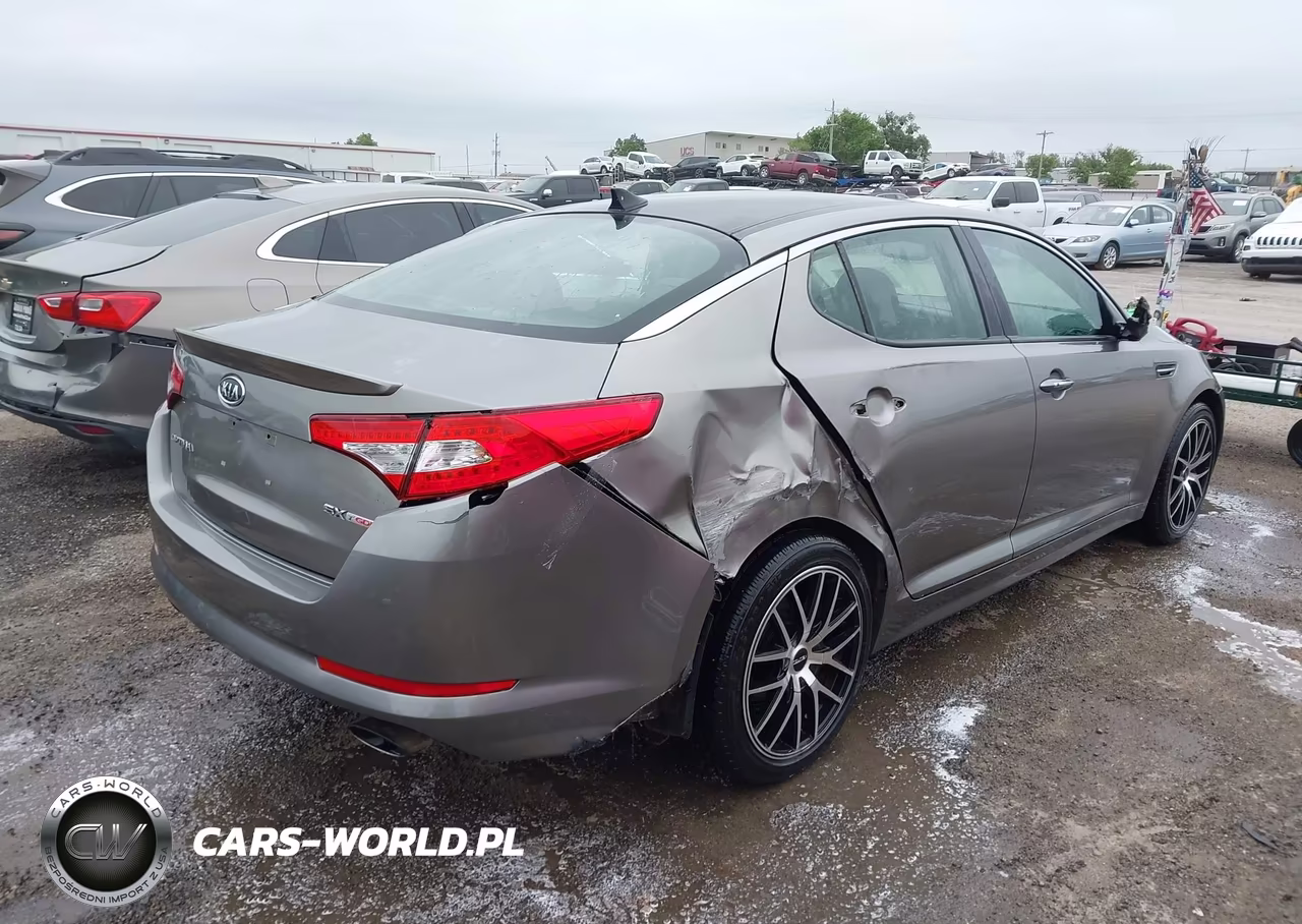 2012 Kia Optima Sx VIN:5XXGR4A62CG008294 - 4
