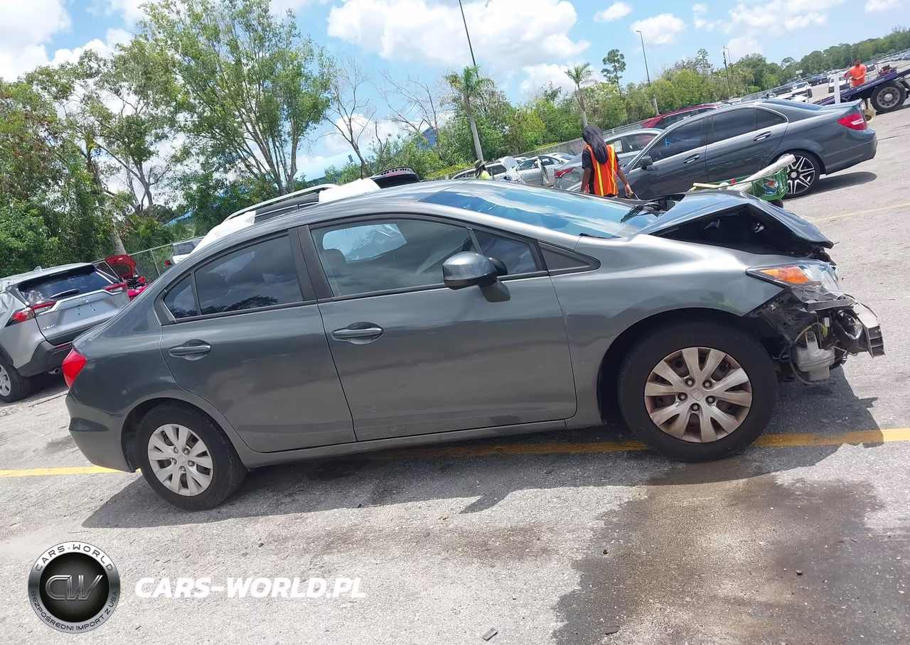 2012 Honda Civic Lx VIN:19XFB2F59CE040124 - 14