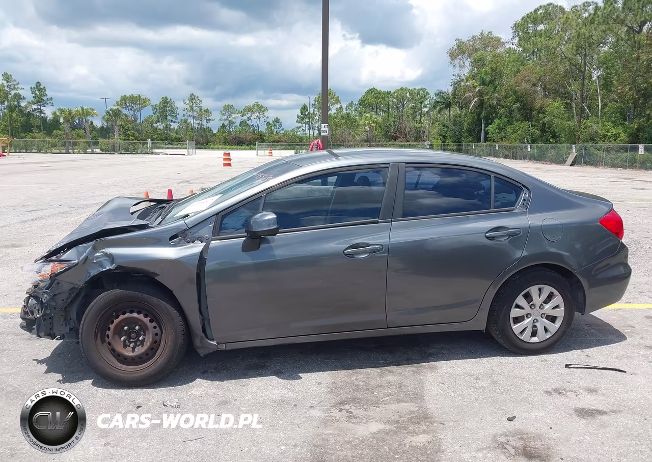 2012 Honda Civic Lx VIN:19XFB2F59CE040124 - 15