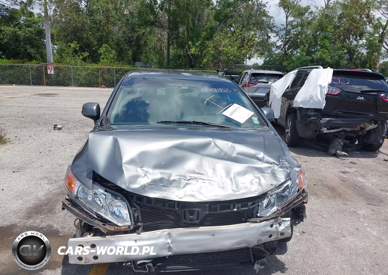2012 Honda Civic Lx VIN:19XFB2F59CE040124 - 6