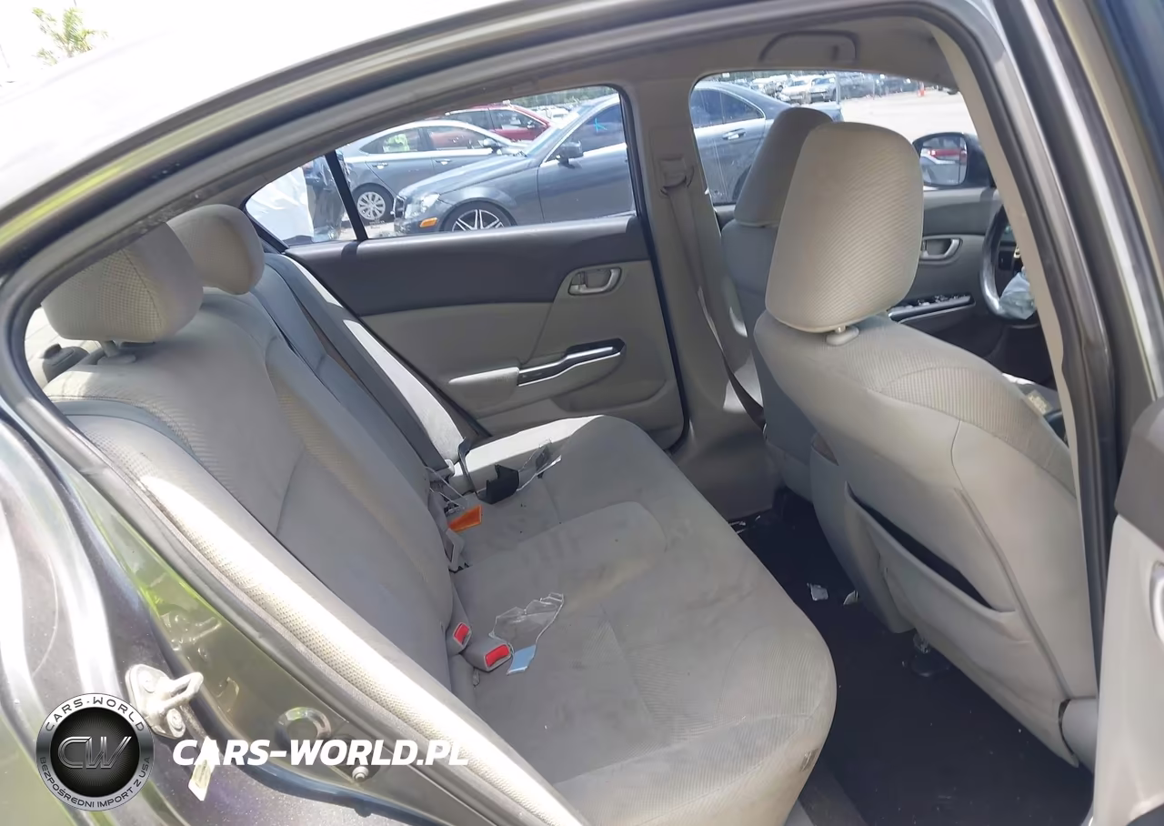 2012 Honda Civic Lx VIN:19XFB2F59CE040124 - 8
