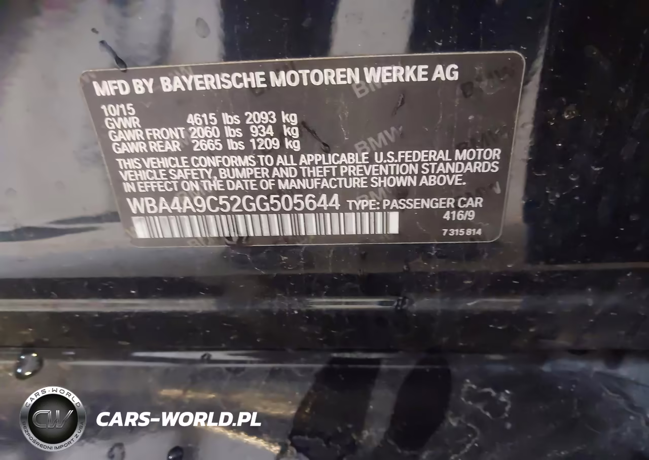 2016 BMW 428I Gran Coupe VIN:WBA4A9C52GG505644 - 9