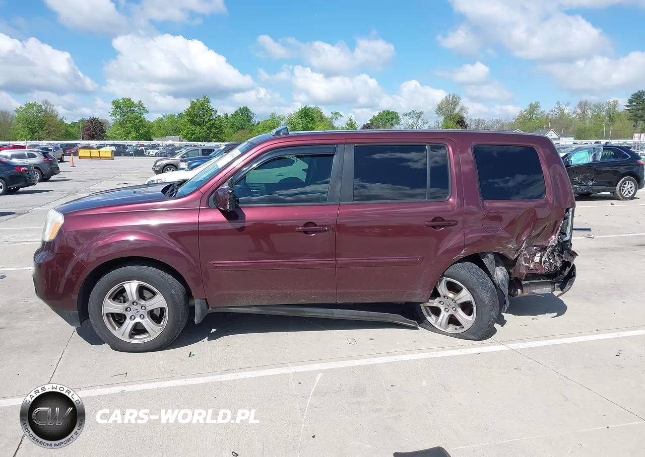 2013 Honda Pilot Ex-L VIN:5FNYF4H73DB039246 - 14