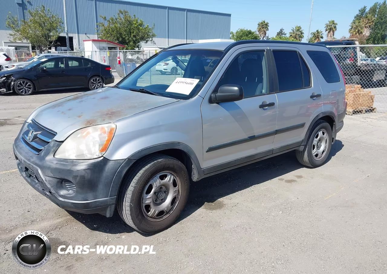 2005 Honda Cr-V Lx VIN:JHLRD68545C000641 - 2