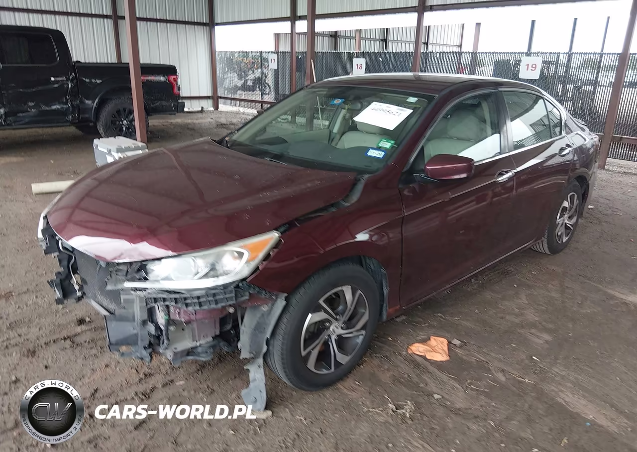 2017 Honda Accord Lx VIN:1HGCR2F31HA148374 - 2