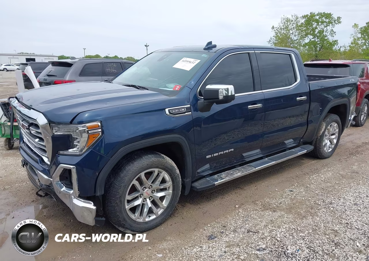 2019 GMC Sierra 1500 Slt VIN:3GTU9DED0KG298302 - 2