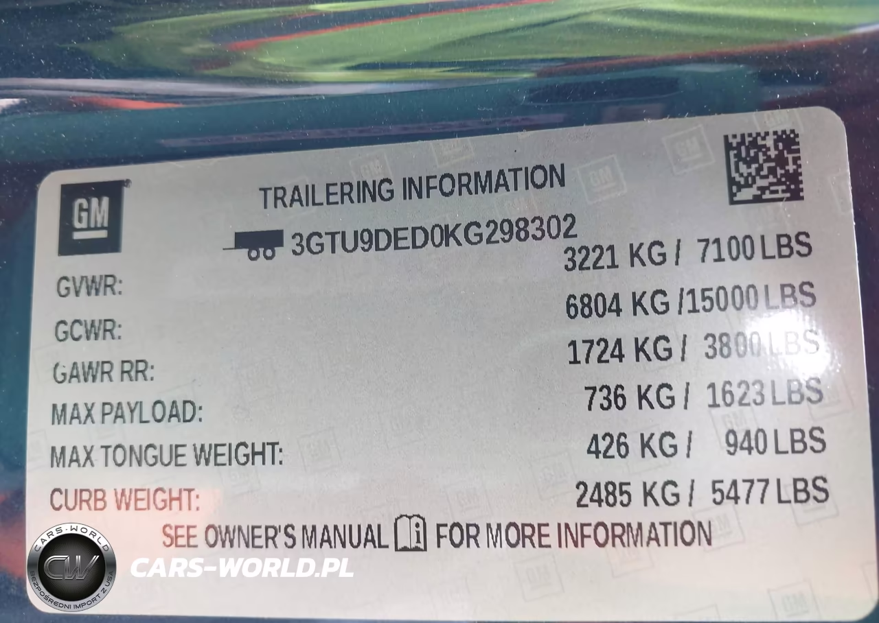 2019 GMC Sierra 1500 Slt VIN:3GTU9DED0KG298302 - 9