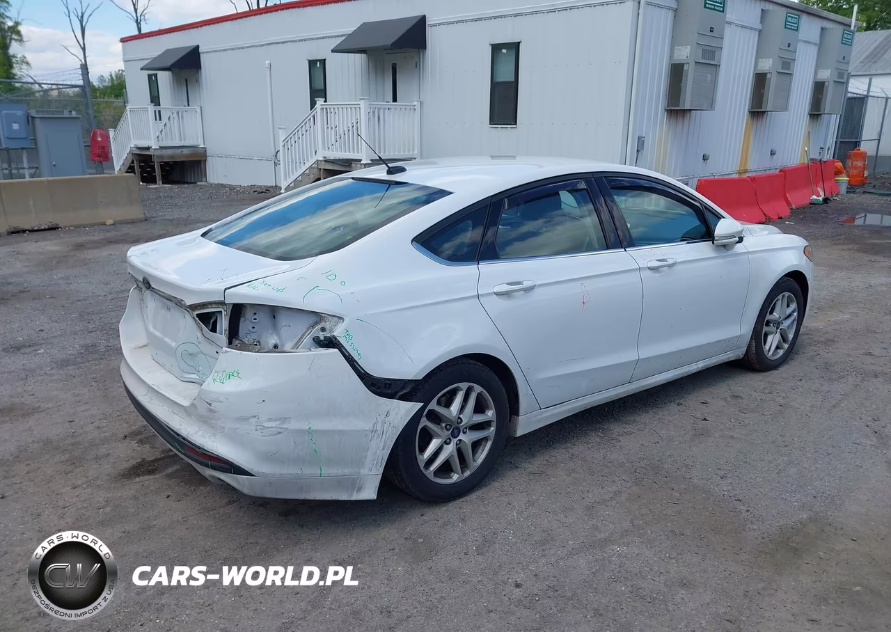 2016 Ford Fusion Se VIN:3FA6P0H74GR351680 - 4