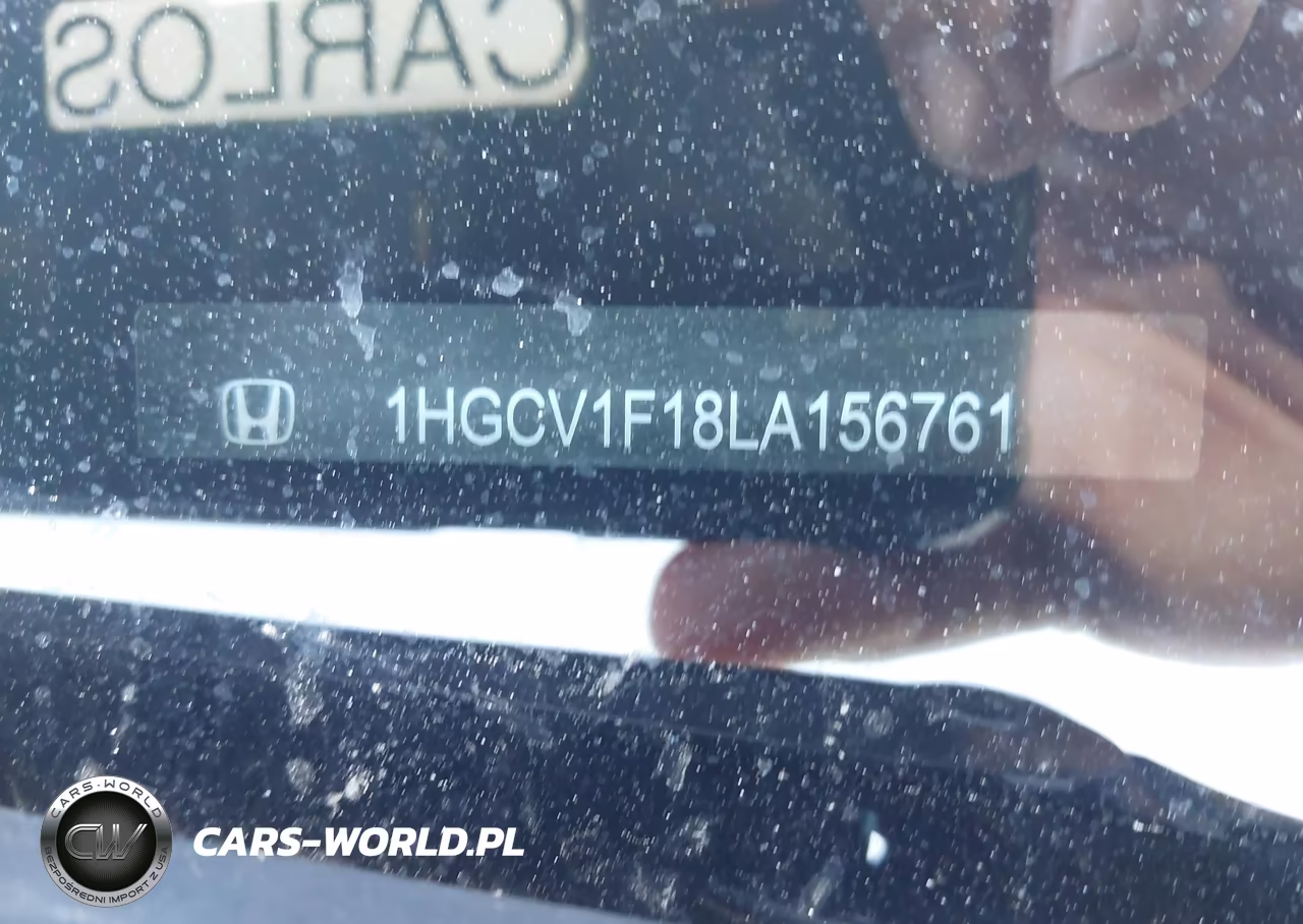 2020 Honda Accord Lx VIN:1HGCV1F18LA156761 - 9