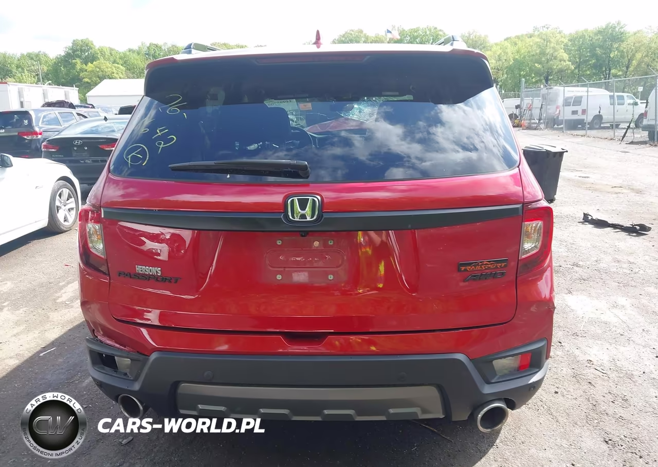 2022 Honda Passport Awd Trailsport VIN:5FNYF8H6XNB012769 - 16